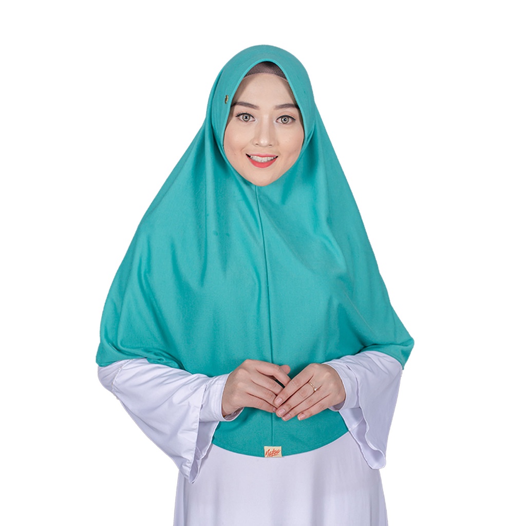 PROMO 12.12 Jilbab Bergo Nafisa ASHA | Jilbab Haji & Umroh | Hijab Instan Pad Muslimah | Jilbab Instan KAOS-TOSKA