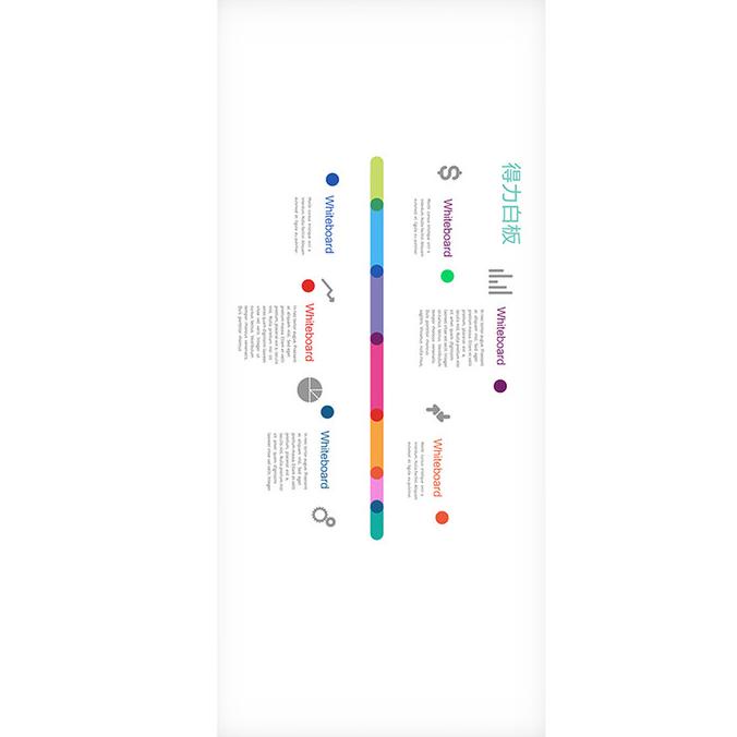 

Deli Soft Twistable Whiteboard Papan Tulis Putih 8715 8716 - 1x450x1000mm