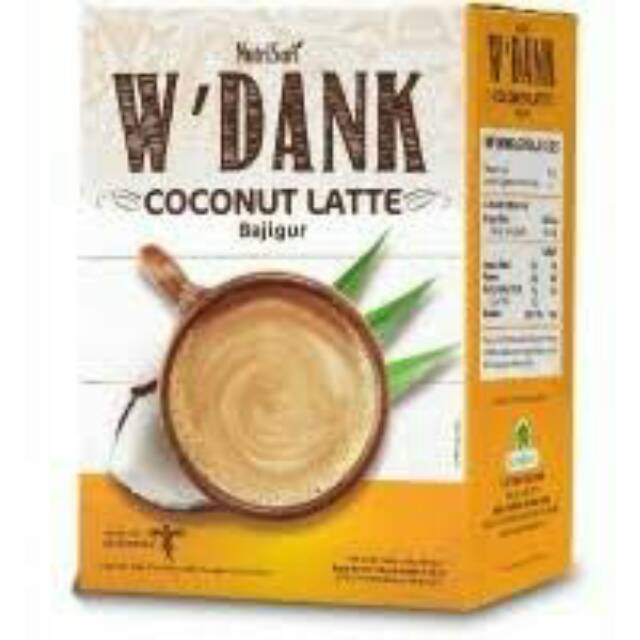 

Nutrisari w'dank coconut latte / wedang bajigur 4x15gr