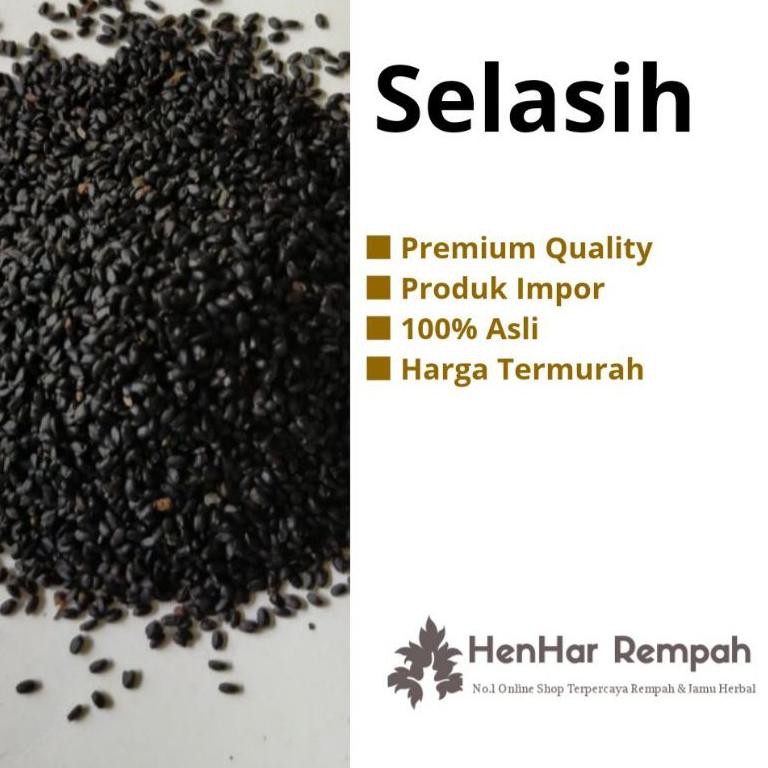 

TERBARU Termurah!!! 1 Kg Biji Selasih / basil seed kualitas bagus impor