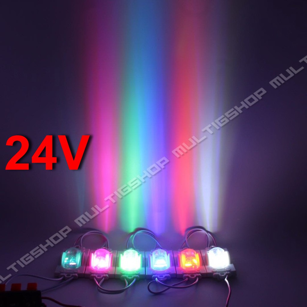 100Pcs Modul LED Alis Roda 2835 Tipe 5830 24V - RGB