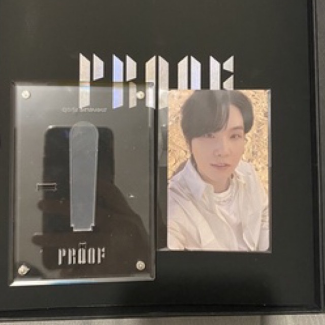 BTS Proof Standard Yoongi Suga POB