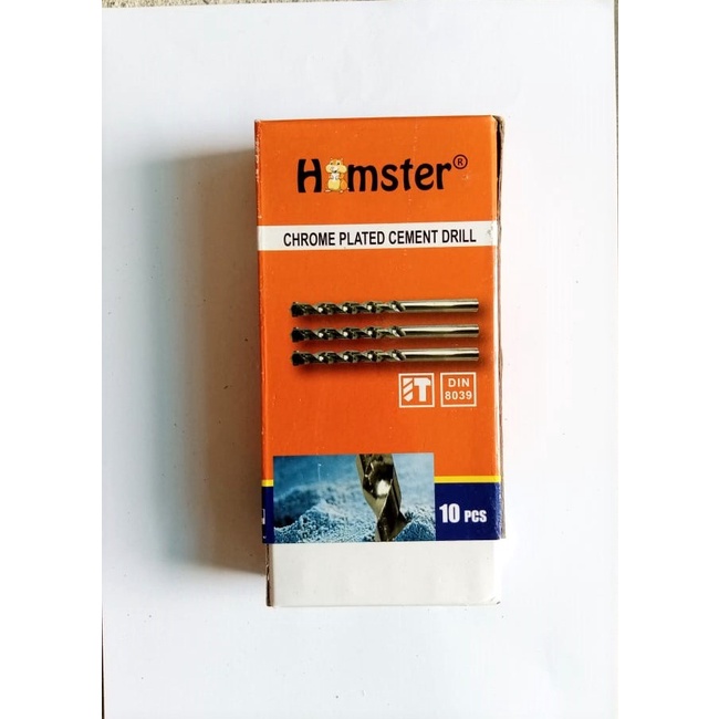 MATA BOR BETON 12 MM MERK HAMSTER - MODEL KUNCI