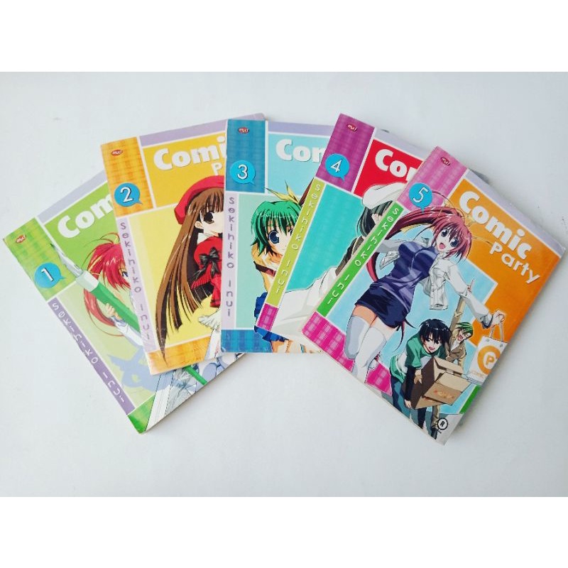 Komik Comic Party 1-5 tamat (bekas)