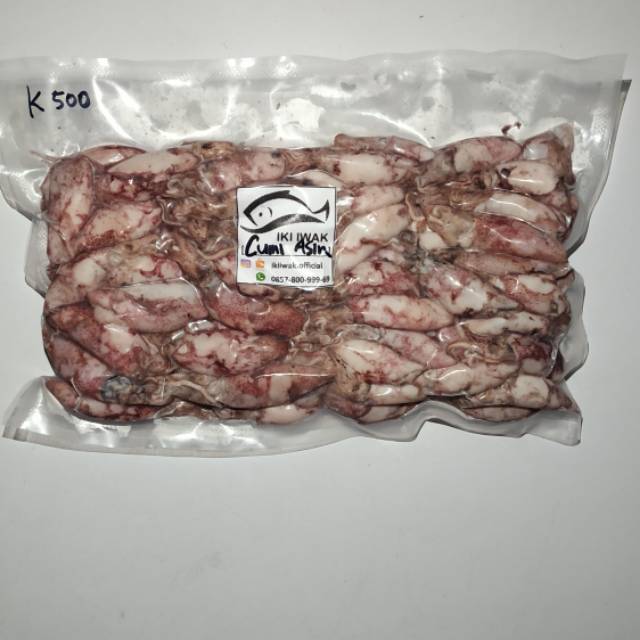 

Cumi Asin size S 500 gram