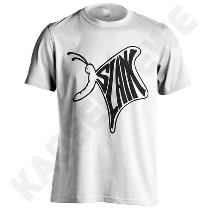 KAOS SLANK KUPU-KUPU LIAR 01 - KGD - PUTIH UKURAN S-XXL