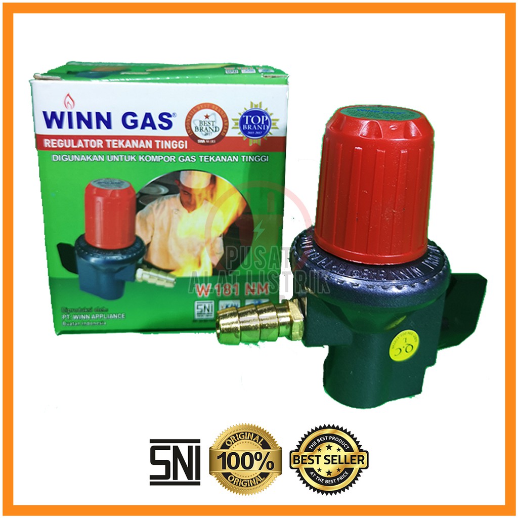 REGULATOR WINN GAS W 181 NM TEKANAN TINGGI W181NM HIGH PREASURE