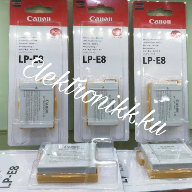 Baterai Camera DSLR Canon EOS 700D, 650D