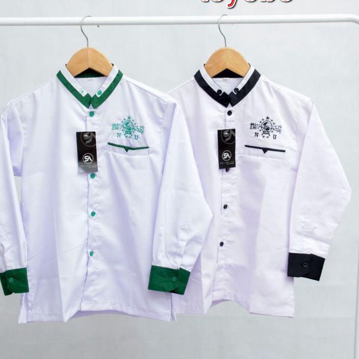 Model Baru.. Kemeja anak toyobo // Baju koko NU anak remaja SD SMP // Koko Anak Lengan Panjang