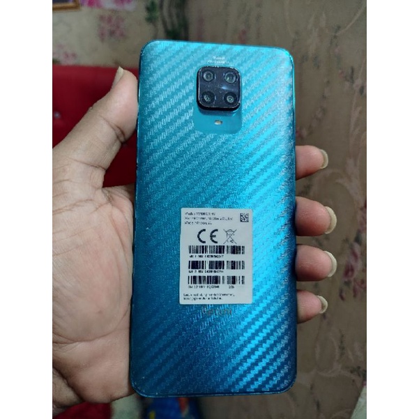 Handphone Hp Xiaomi Redmi Note 9 pro 6/64( hp+charger ) Second normal