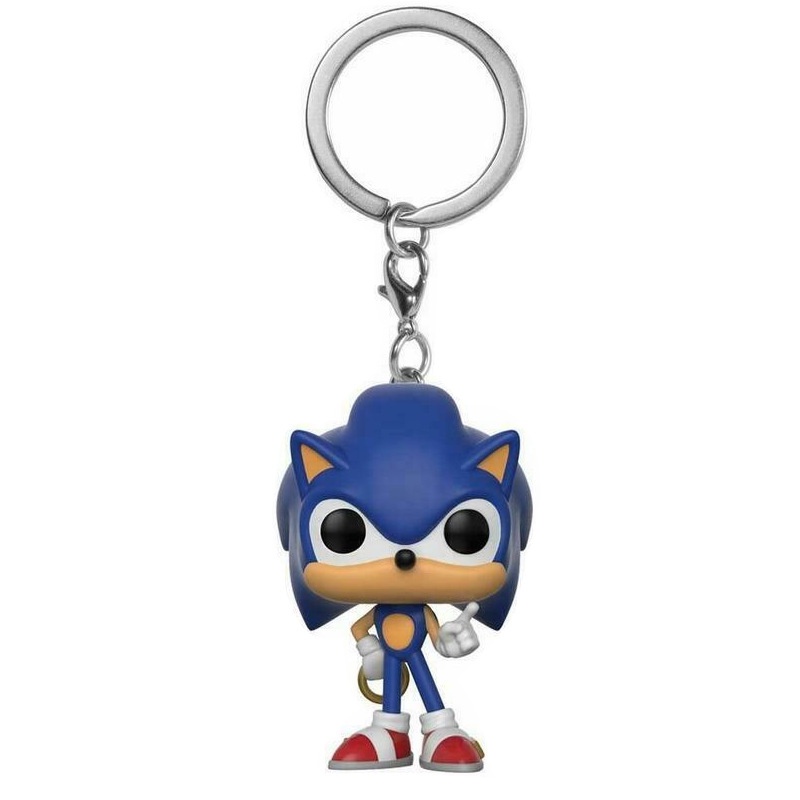 1pc Funko POP Gantungan Kunci Boneka Kartun Anime Sonic The Hedgehog Untuk Koleksi / Hadiah