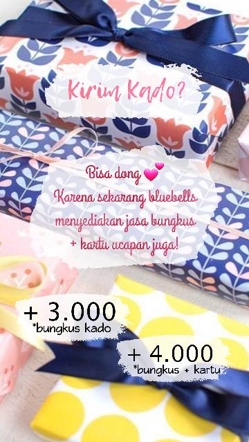 Jasa Bungkus Kado + Ucapan