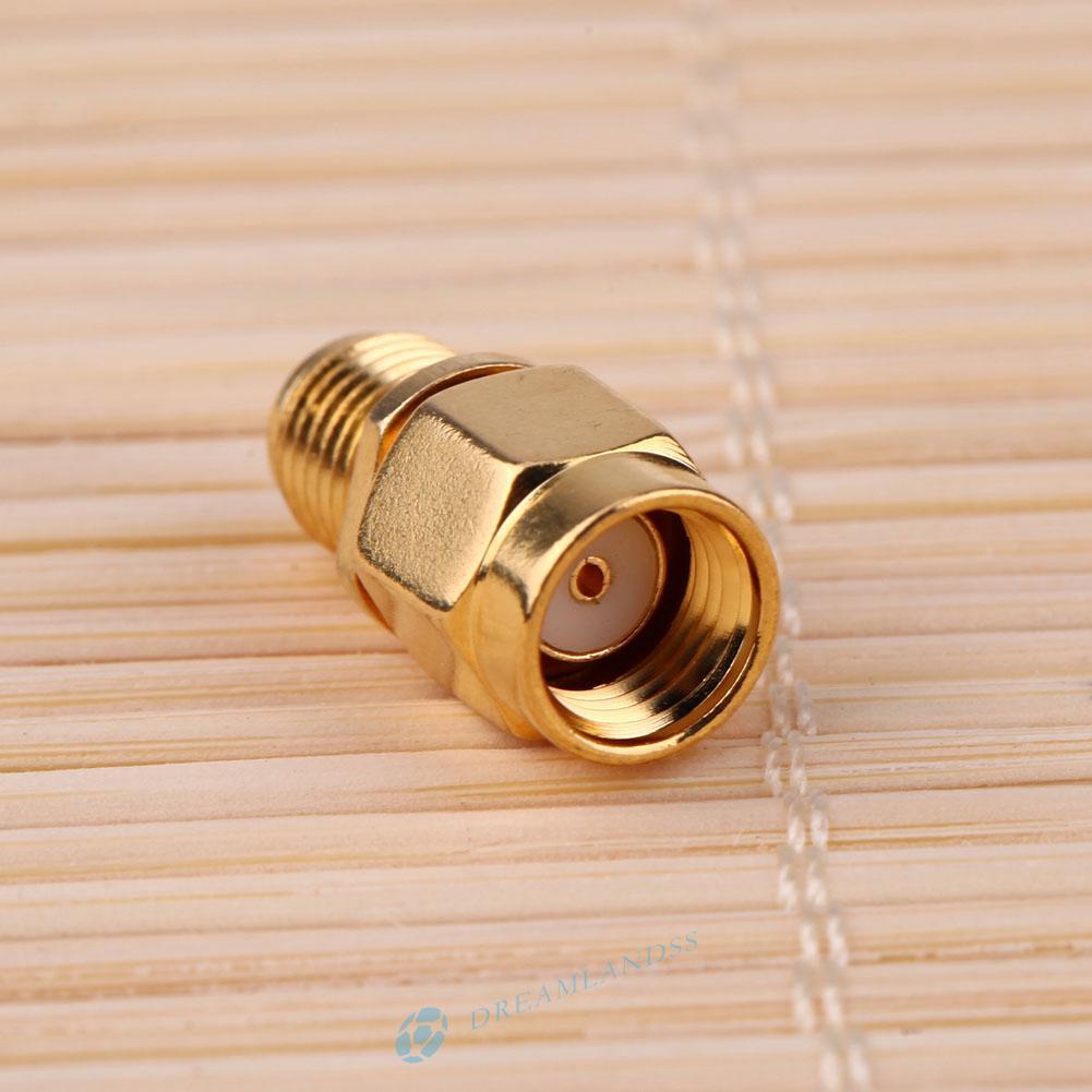 2 PCS SMA Male To RP-SMA Female RF Coaxial Adapter Connector