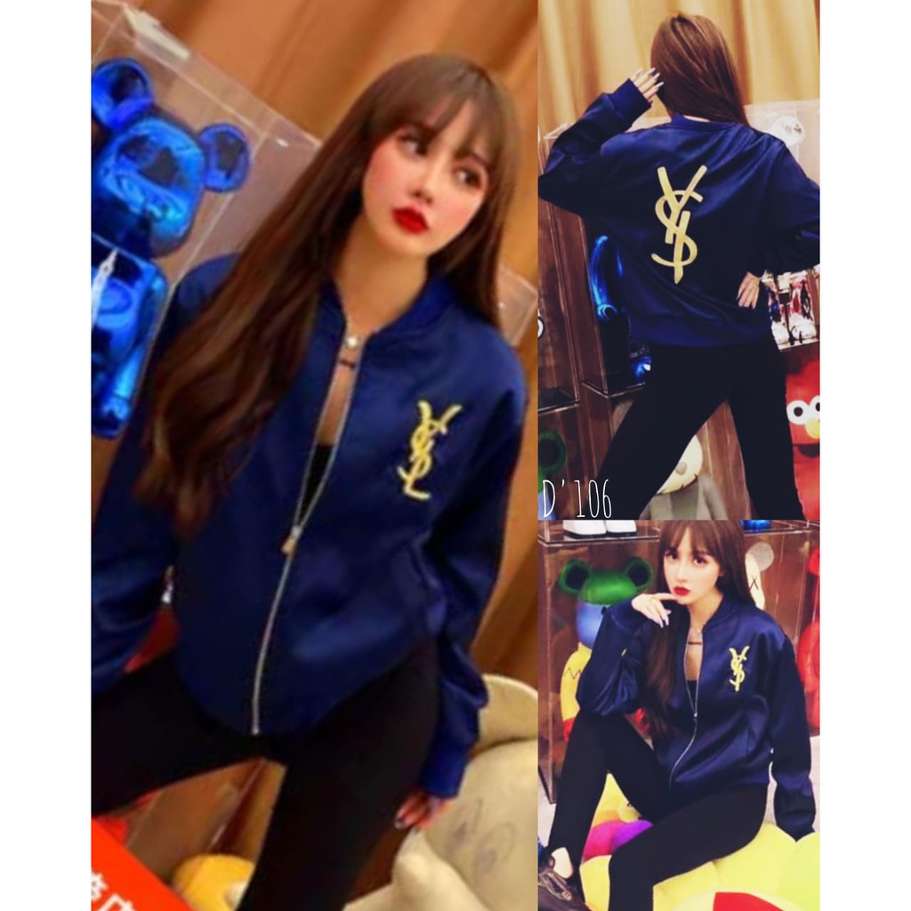 JAKET NAVY YSL IMPORT