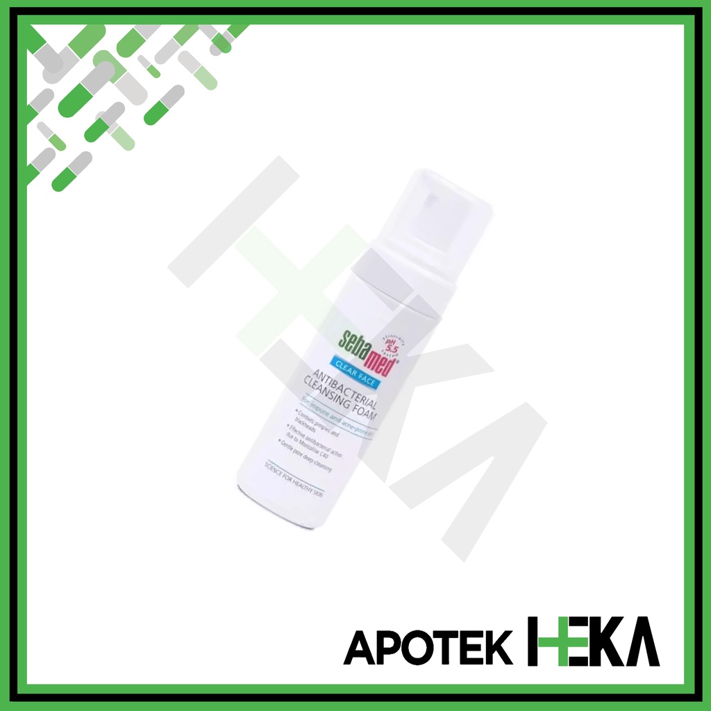 Sebamed Clear Face Antibacterial Cleansing Foam 150 ml (SEMARANG)