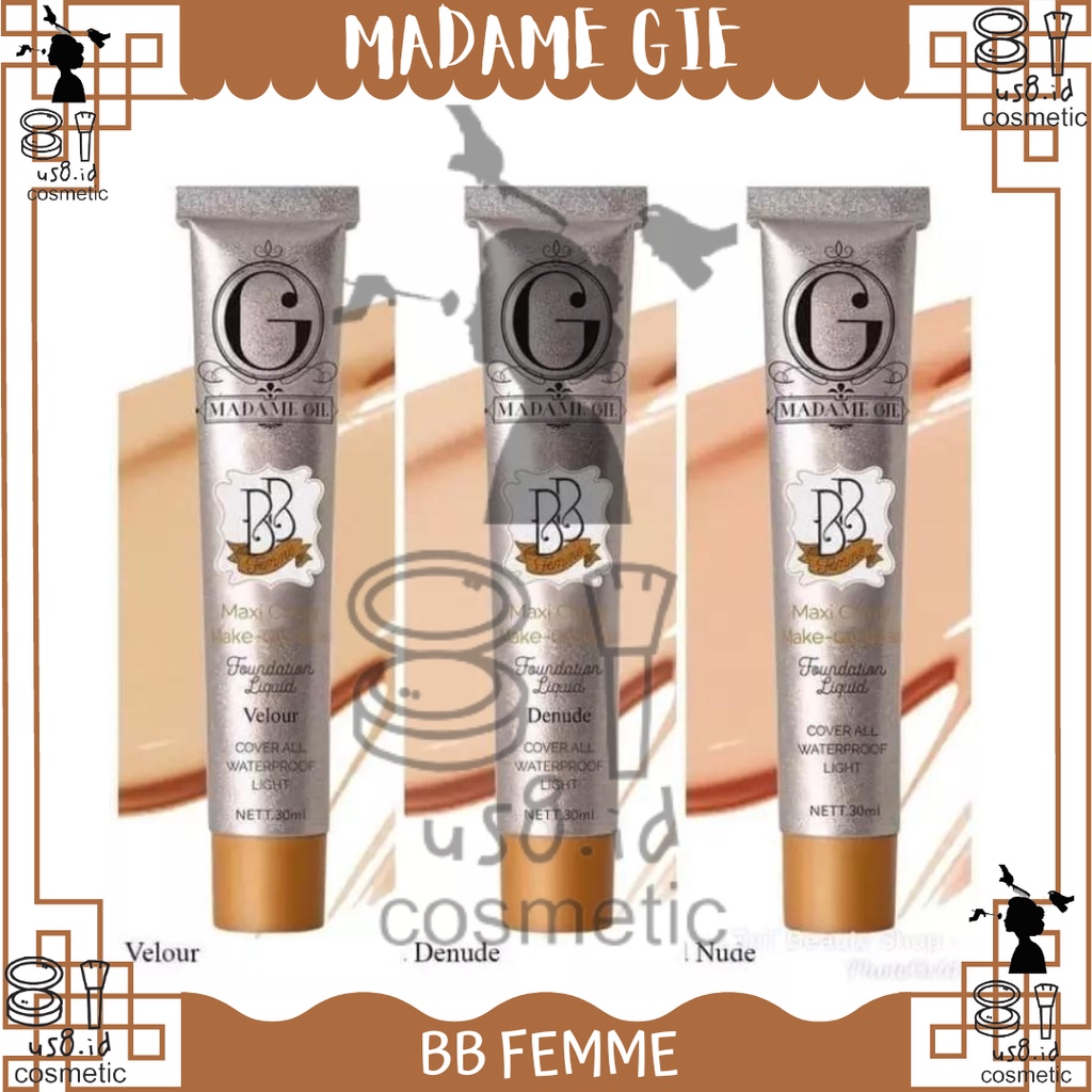 Madame Gie BB Femme Foundation Liquid - MakeUp