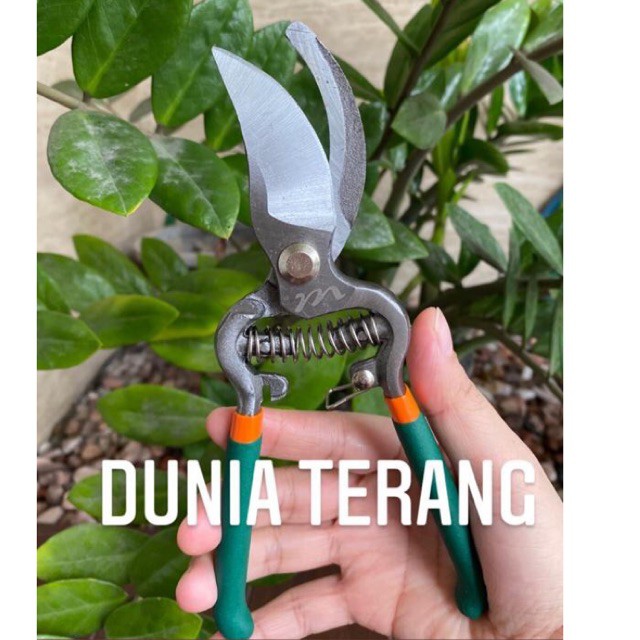 Gunting Dahan MULLER ML-302 Gg Lurus Karet Per - Gt Kebun Ranting Tanaman Bunga - Pruning Shear