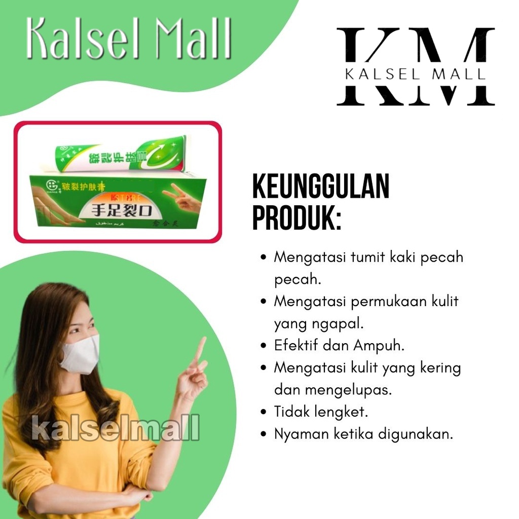 Cream Salep Obat Krim Original 100% AMAN AMPUH Salap Tumit Kaki Tangan Pecah Pecah Tumit Ampuh Kering Kulit Tebal Mengelupas Bekas Luka Kapalan Mengelupas  Kapalan Kering Tebal Rayapan Kasar OC3