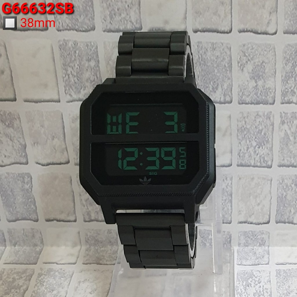 JAM TANGAN DIGITAL ADIDAS TALI RANTAI - UNISEX