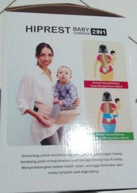 Kiddy Gendongan Hiprest ( hipseat ) 2in1 ( 7194 )