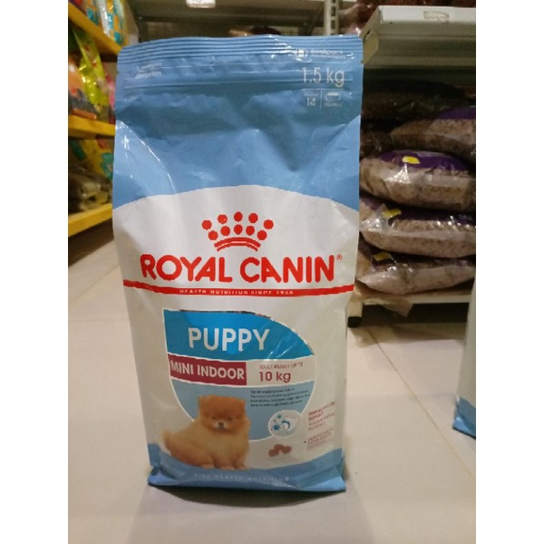 Makanan Anjing Royal Canin Mini indoor puppy 1,5kg