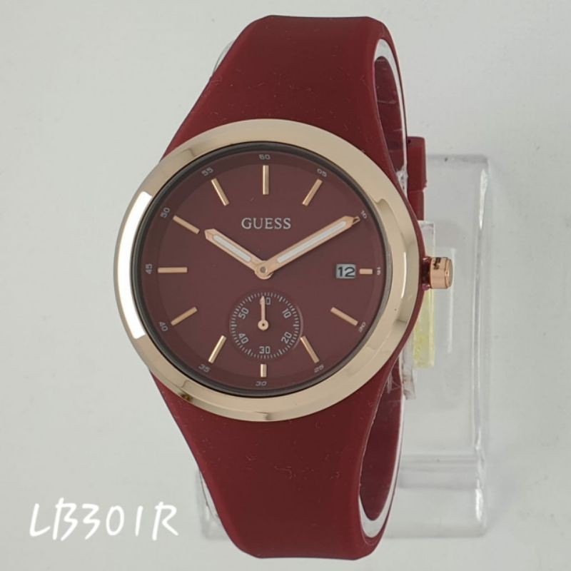 Jam Tangan Wanita Guess Rubber