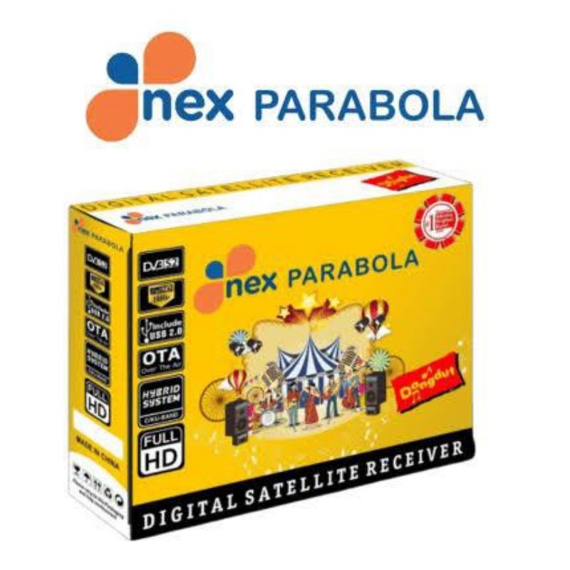 Reciver Nex Parabola (paket 3 unit)
