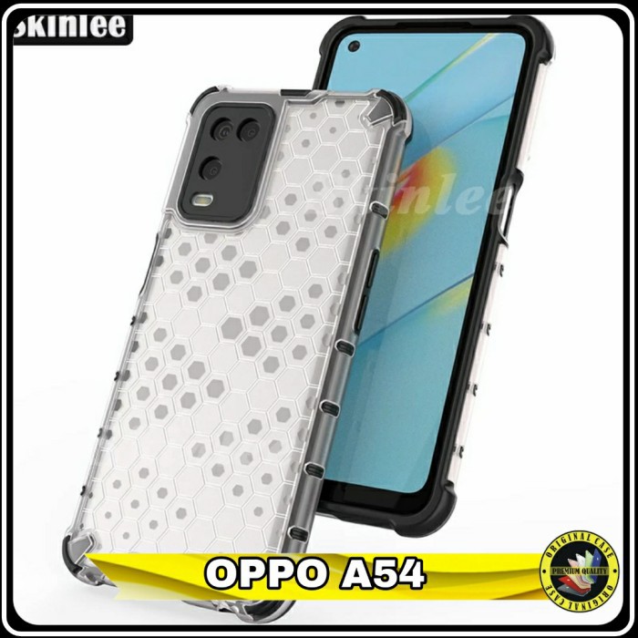 Casing Oppo A 54 HoneyComb Hard Case Oppo A 54 Hybrid Shockproof
