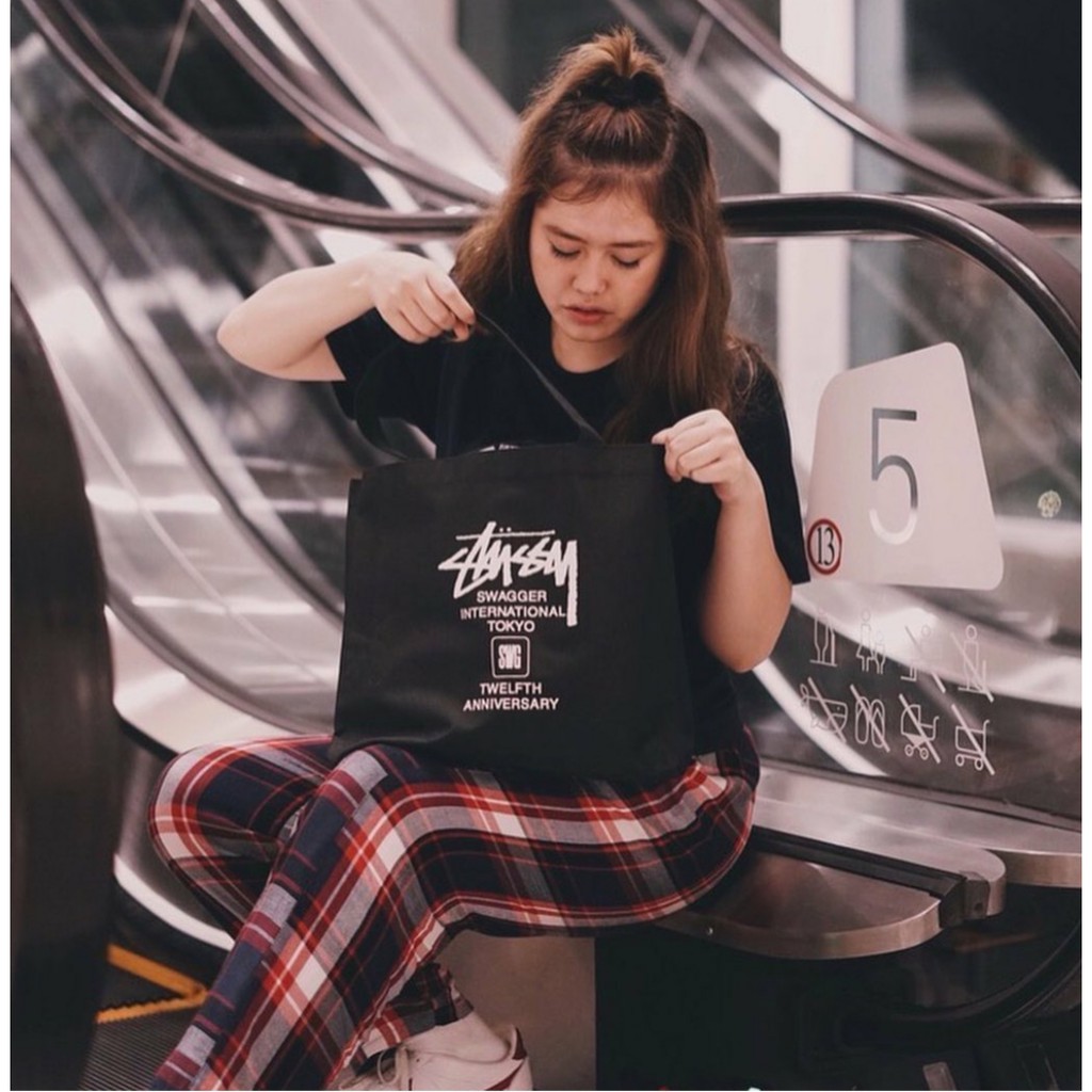 Stussy Totebag Swagger Black