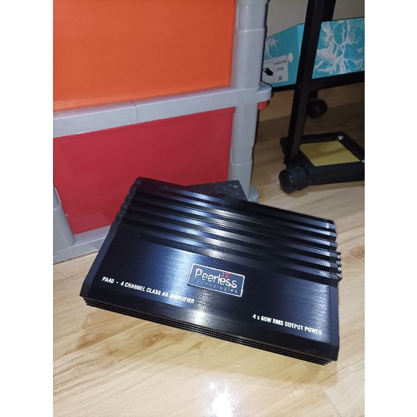 Power Amplifier 4 Channel Peerless PA40 Baru