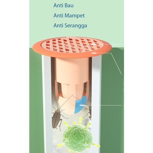 MM-181 Penutup Saluran Air Lantai Wastafel Anti Bau&amp;Anti Mampet