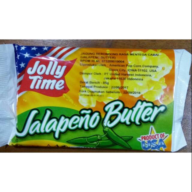 [Promo] Popcorn Jolly Time "Jalapeno Butter"
