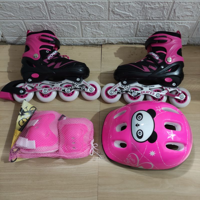 PROMO Sepatu Roda / inline skate ( Bisa Set Model BAJAJ ) / Langsung Diorder Barang READY STOK