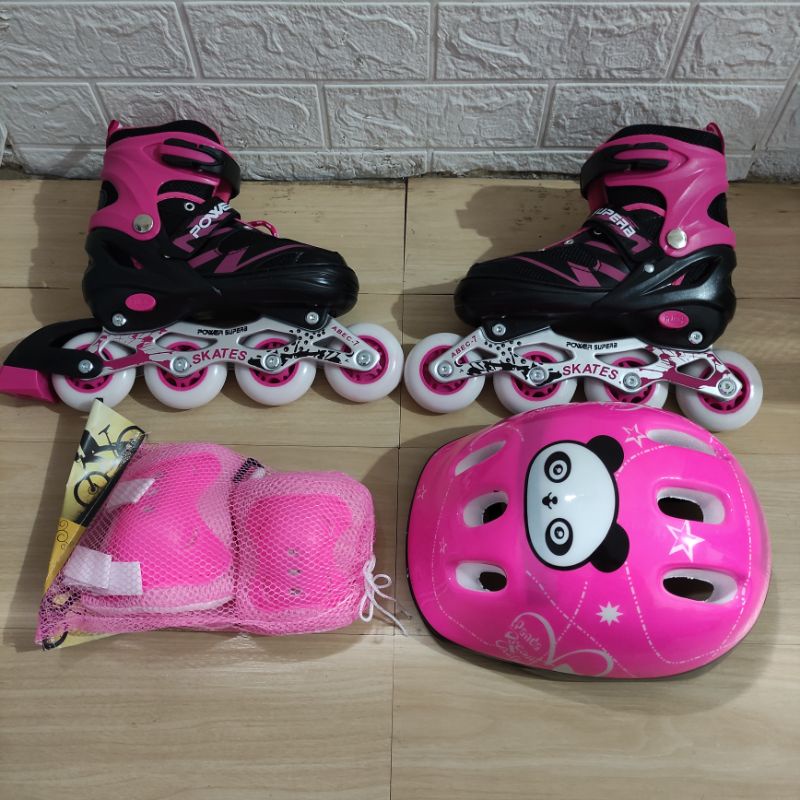 PROMO Sepatu Roda / inline skate ( Bisa Set Model BAJAJ ) / Langsung Diorder Barang READY STOK