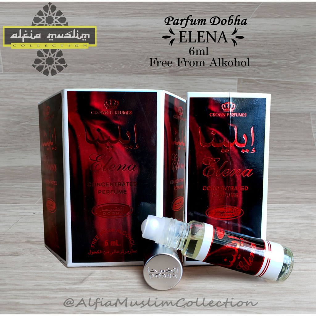 Parfum Dobha Black Oud 6 ML 1 BOX Isi 6 Pcs