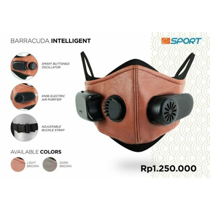 MASKER ELEKTRIK INTELLIGENT MASKER EARLOOP HIJAB
