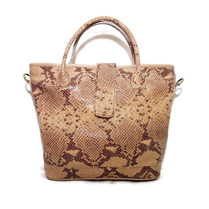 “Maia Snake Edition ” Premium Snake Texture Handbag Leather Bag – Tas Kulit Asli Motif Ular Wanita H