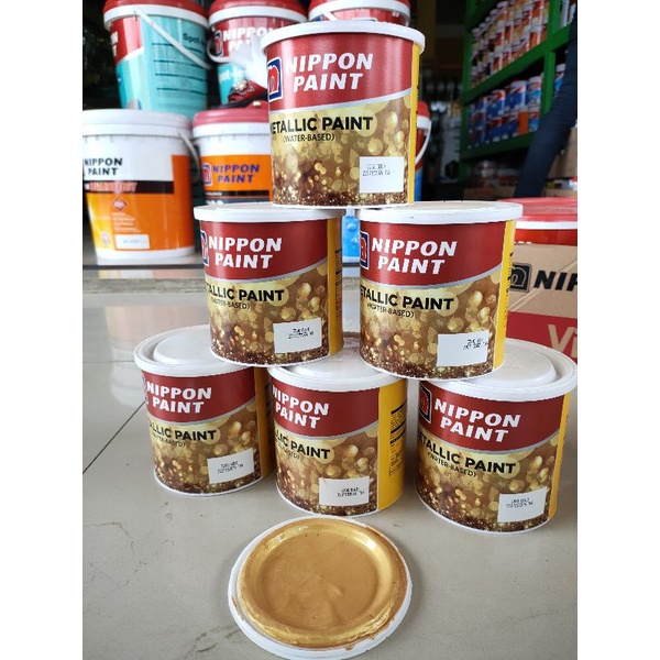 Nippon Metalic Paint ( Water-Based ) 3300 Gold 750ml