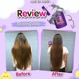 masker rambut Lae sa luay ORIGINAL spa smooth keratin best product