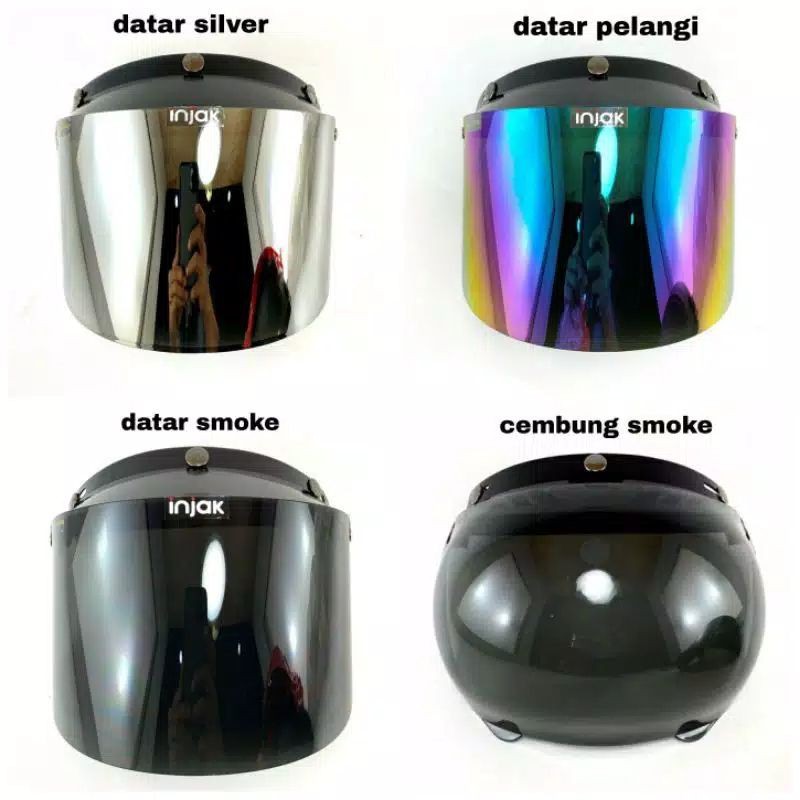 KACA HELM BOGO DEWASA FREE PACKING BUBBLEWRAP(BACA VARIASI)