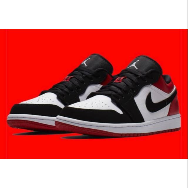 AIR JORDAN 1 LOW - BLACK TOE ORIGINAL 