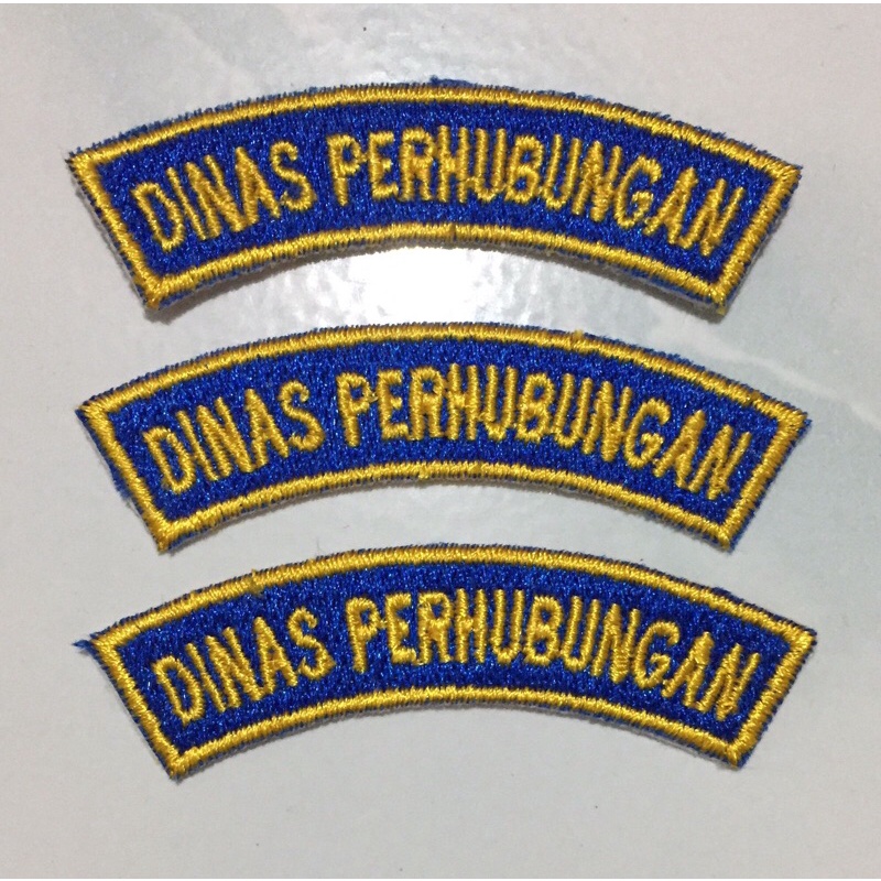 Badge/Patch DISHUB SET (bordir)