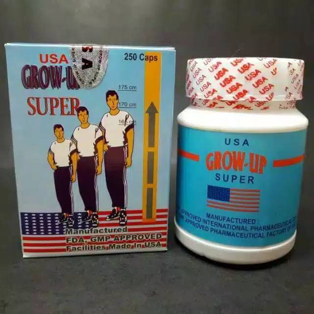 Kapsul peninggi badan {GROW UP/suplemen peninggi badan super USA original