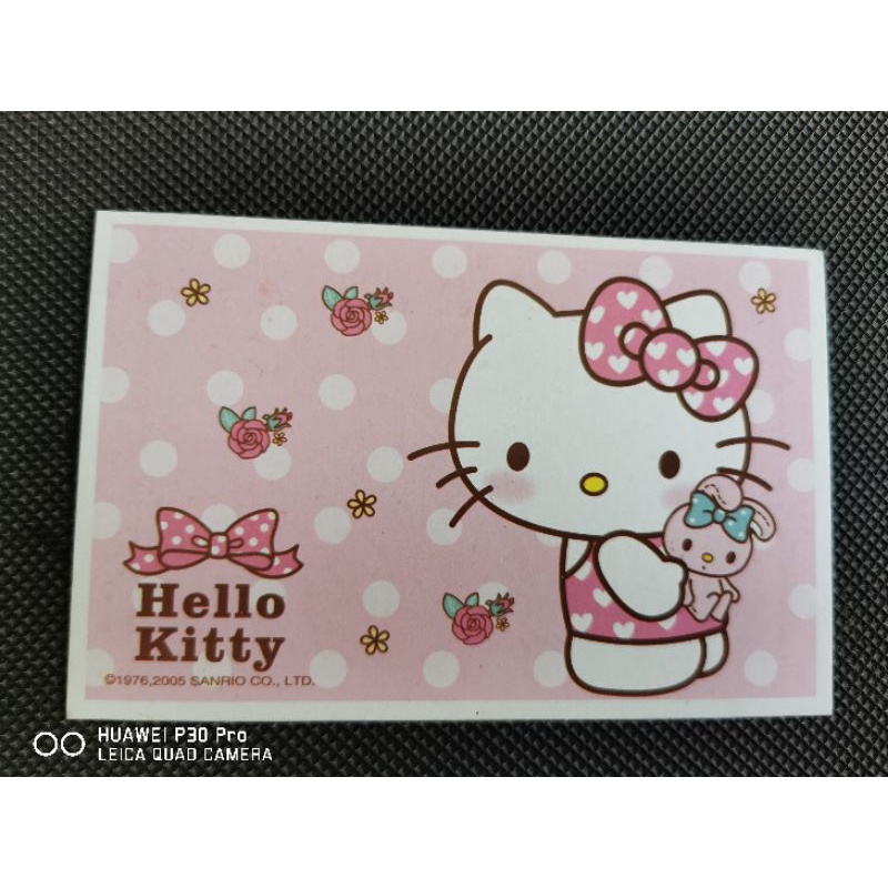 

kartu pos hello kitty/hello kitty postcard