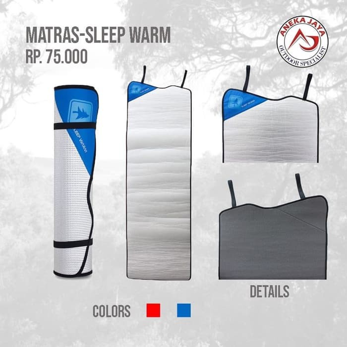 MATRAS CONSINA ALUMINIUM FOIL SLEEP WARM