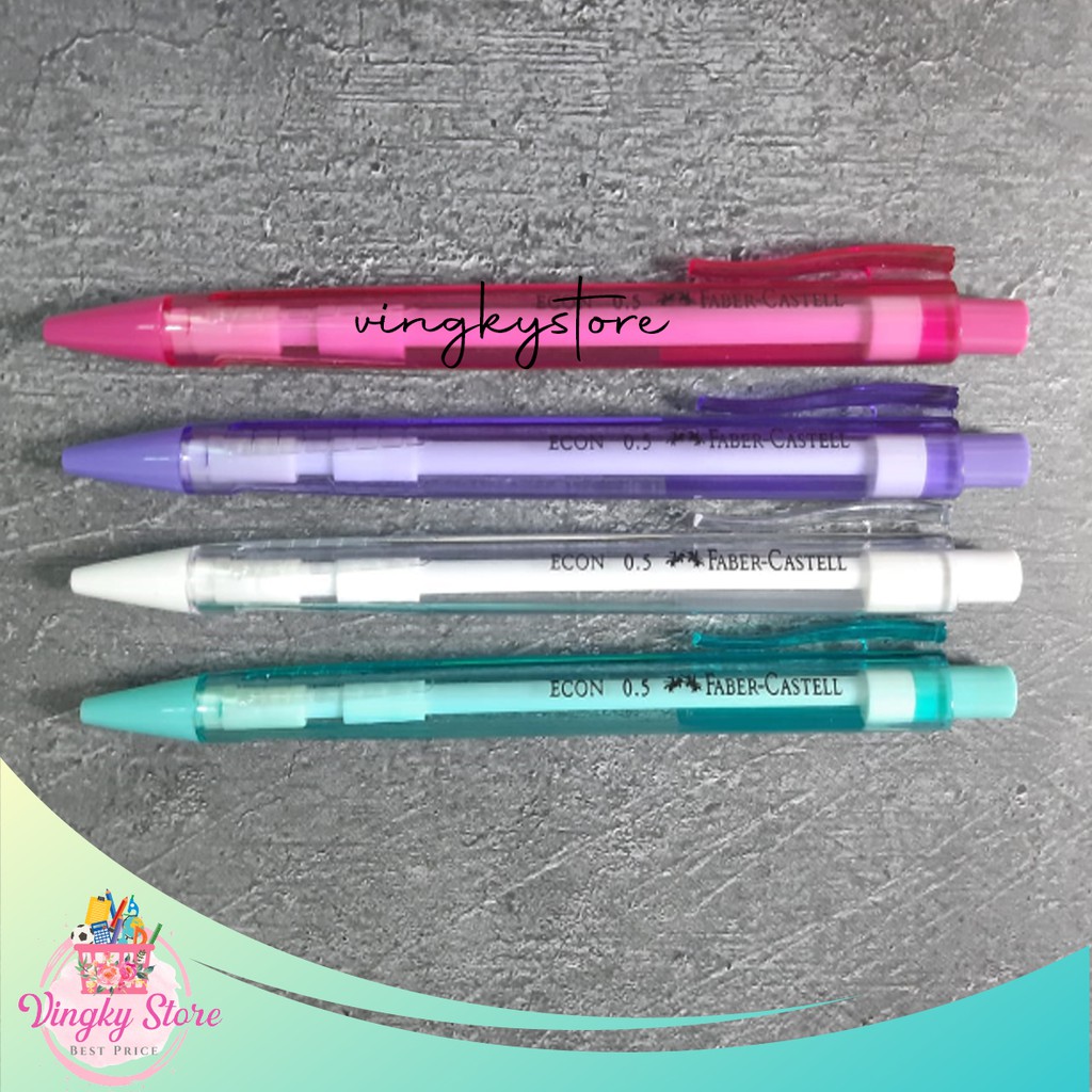 

Pensil Mekanik Econ 0.5 Faber Castell