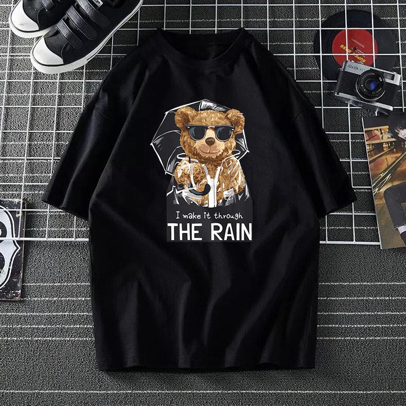 MYSTIQUE.ID-BAJU KAOS THE RAIN T-SHIRT LUCU DAN AESTHETIC