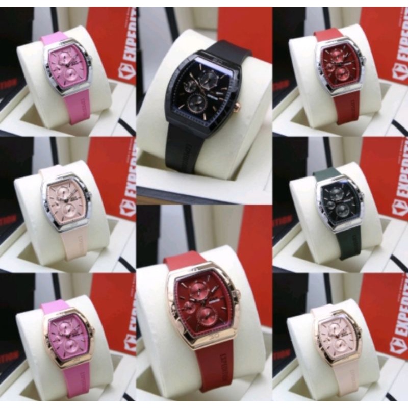 Original Expedition jam tangan wanita Exp 6800/ Exp6800