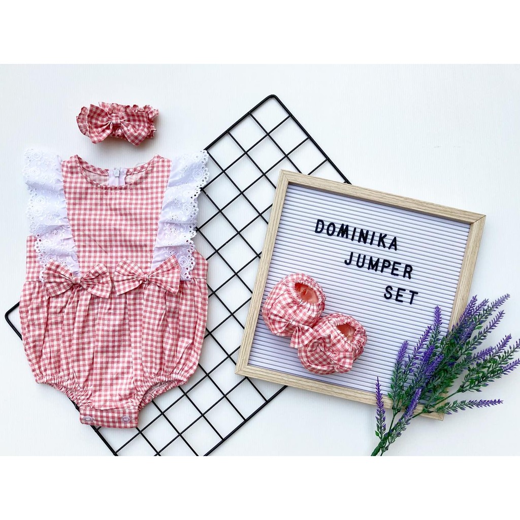 Hampers DOMINIKA / TSUM / MOCHI Baju Jumper Giftset Kado Lahiran Pakaian Anak Bayi Perempuan Laki Terlaris Murah-1