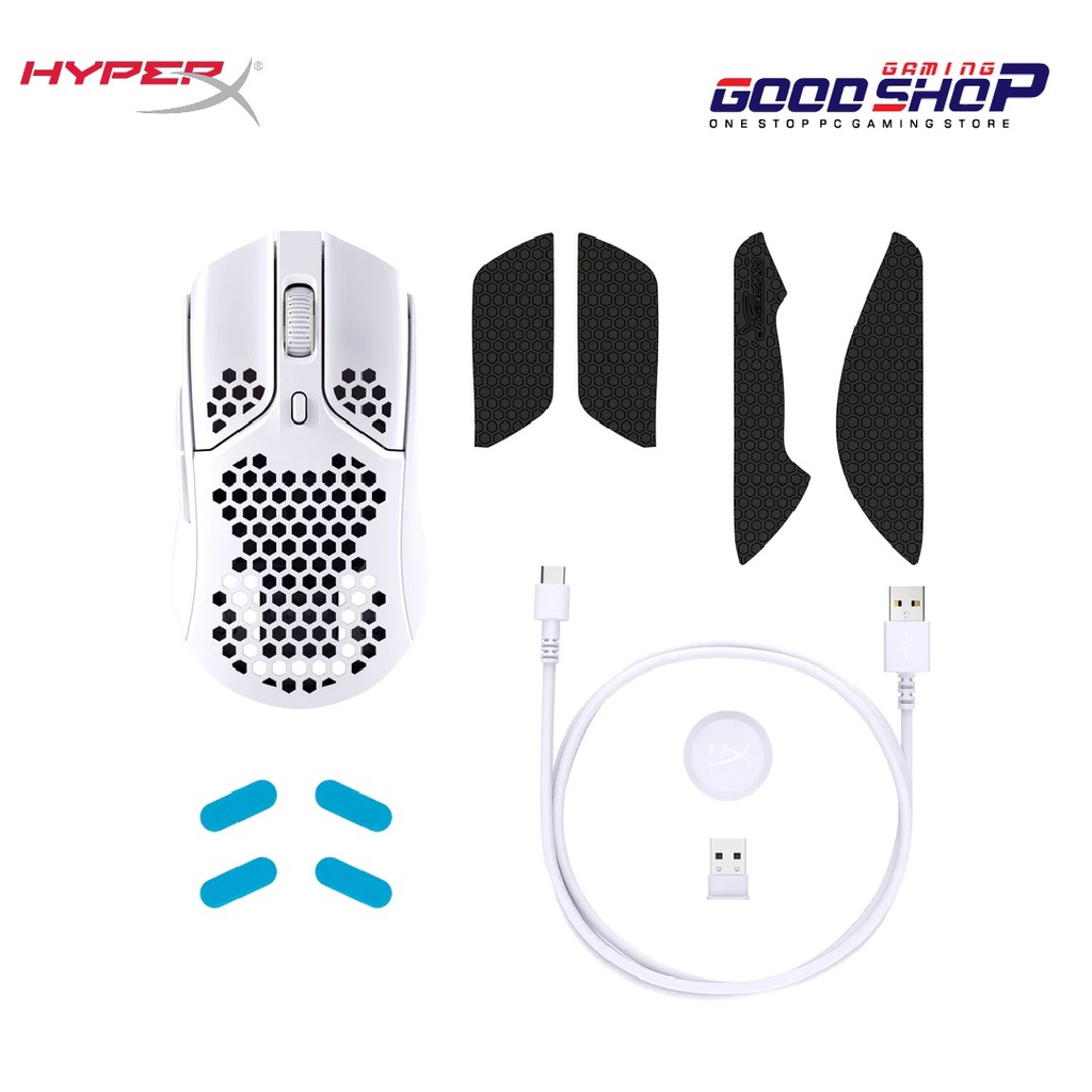 HyperX Pulsefire Haste Wireless Mouse - White Edittion